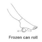 Frozen can roll