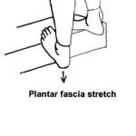 plantar fascia stretch plantar fascia stretch